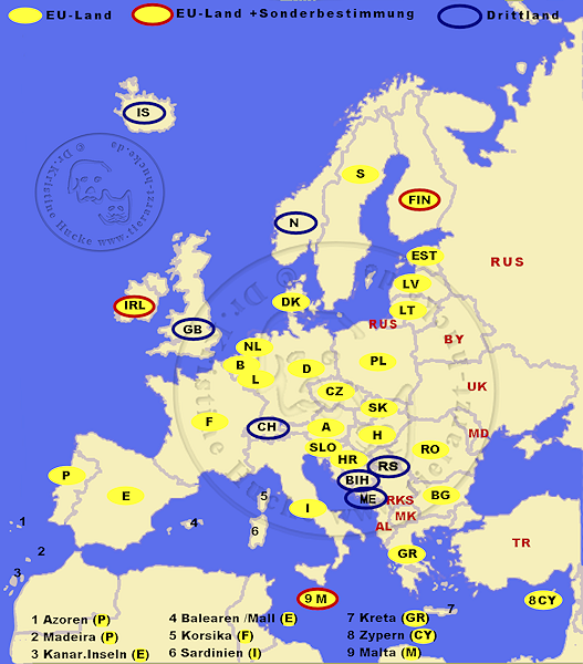 Europakarte
