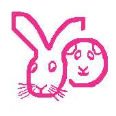 Tierarzt-Logo Kleintierpraxis Hucke Kaninchen Meerschweinchen